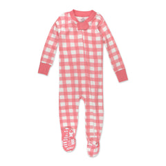 Organic Cotton Snug-Fit Footed Pajamas