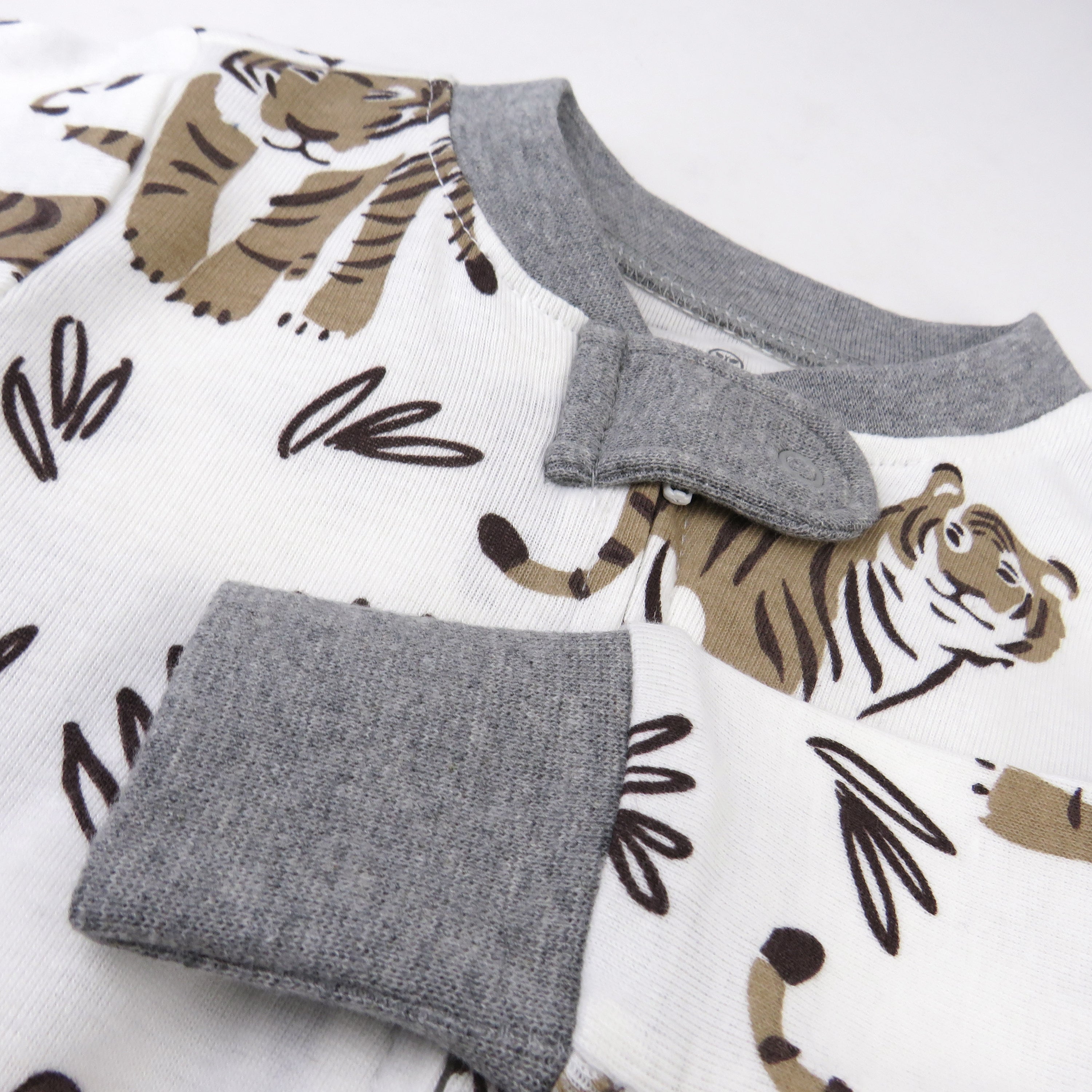 Organic Cotton Snug-Fit Footed Pajamas