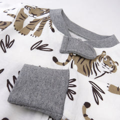 Organic Cotton Snug-Fit Footed Pajamas