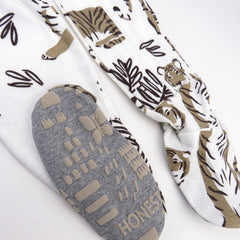 Organic Cotton Snug-Fit Footed Pajamas