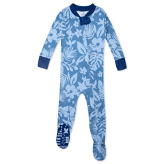 Organic Cotton Snug-Fit Footed Pajamas