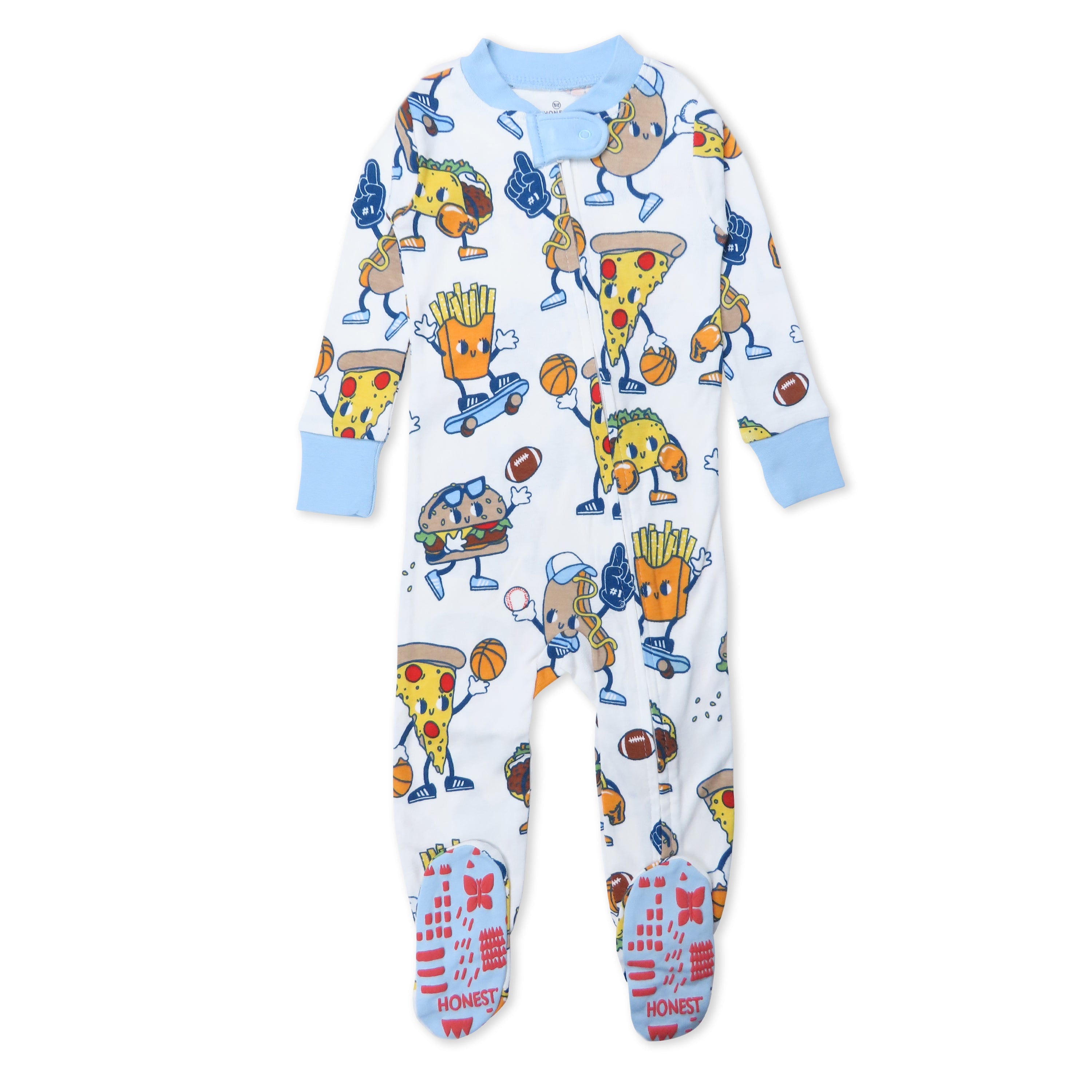 Organic Cotton Fun Foods Pajamas For Babies & Toddlers