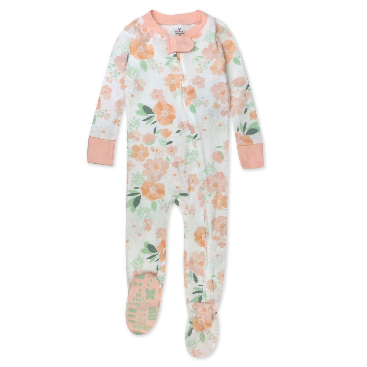 Organic Cotton Snug-Fit Footed Pajamas