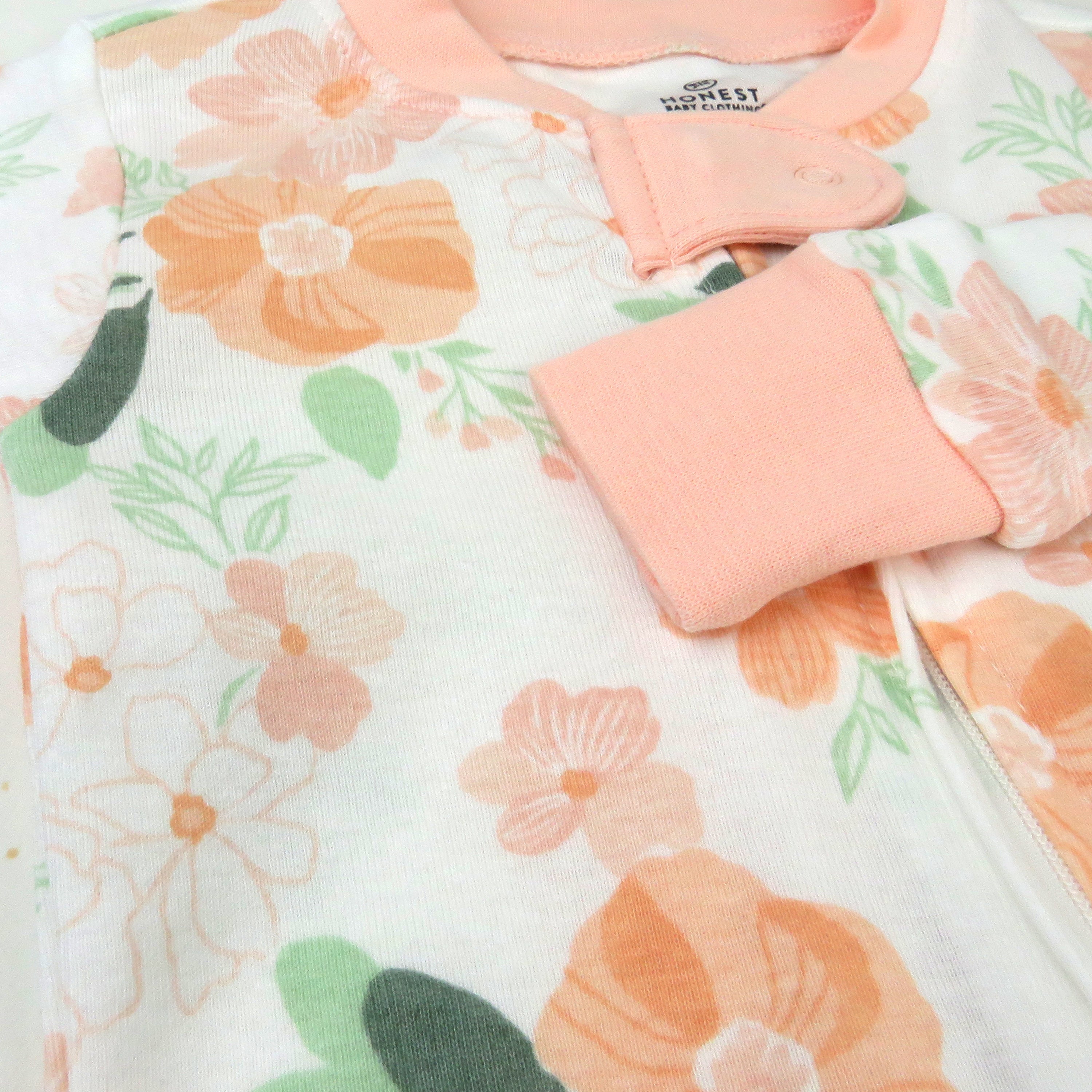 Organic Cotton Snug-Fit Footed Pajamas