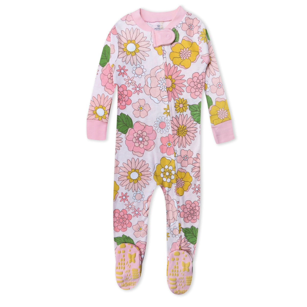 Organic Cotton Snug-Fit Footed Pajamas