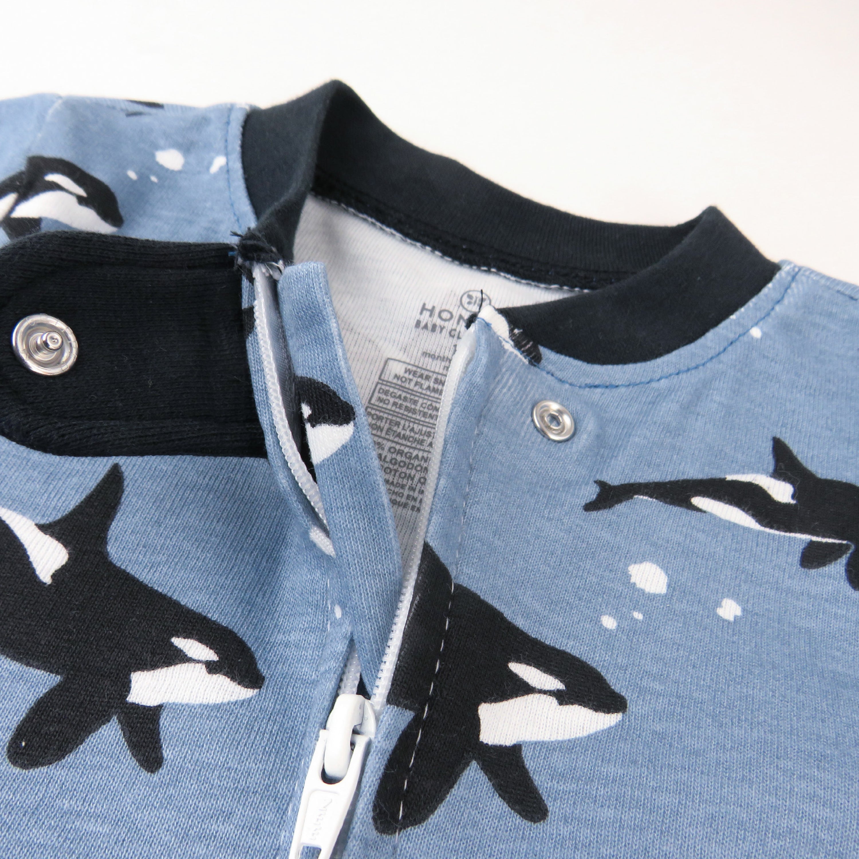 Organic Cotton Snug-Fit Footed Pajamas