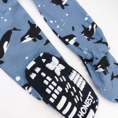 Organic Cotton Snug-Fit Footed Pajamas