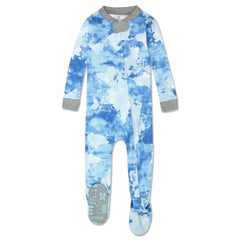 Organic Cotton Snug-Fit Footed Pajamas