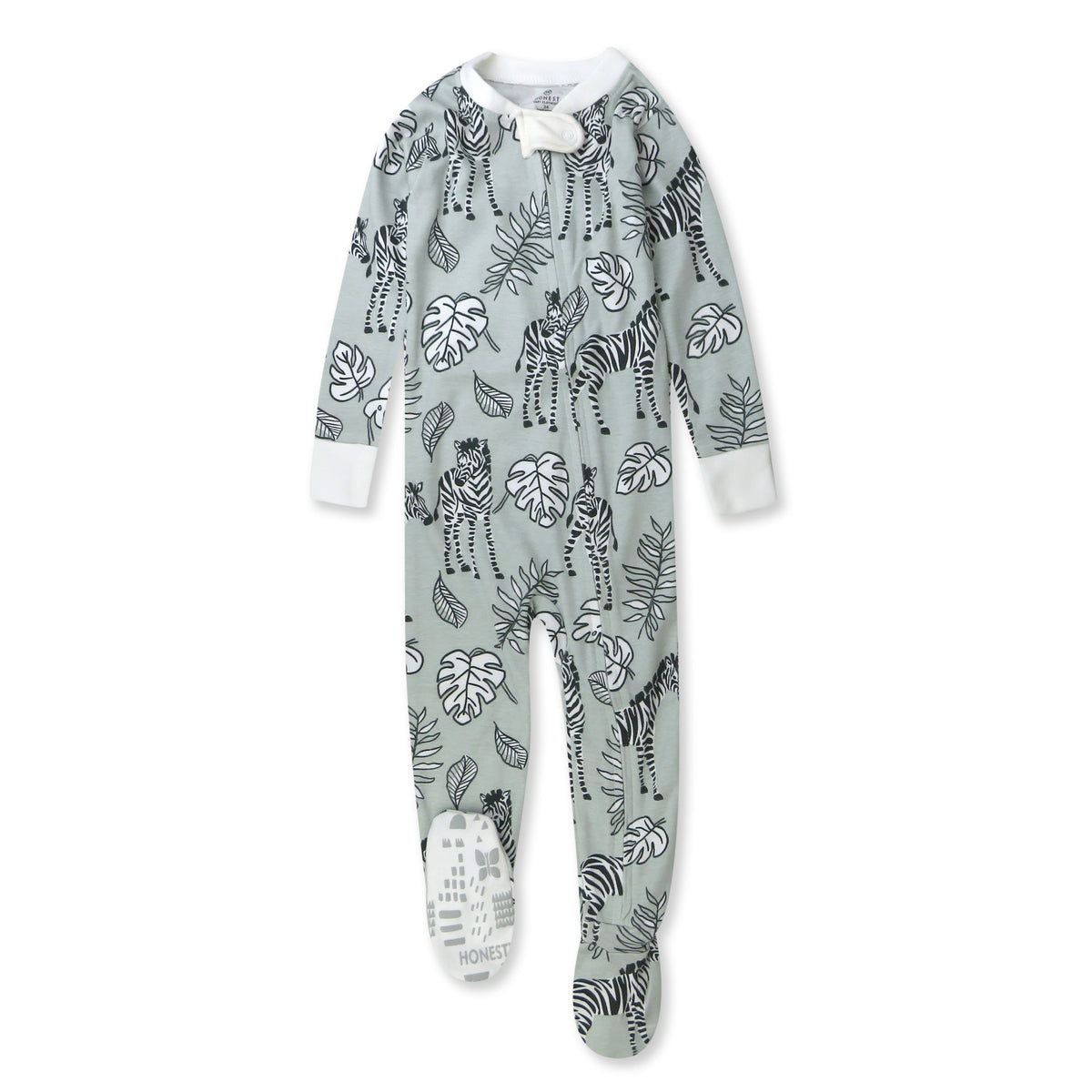 Organic Cotton Snug-Fit Footed Pajamas