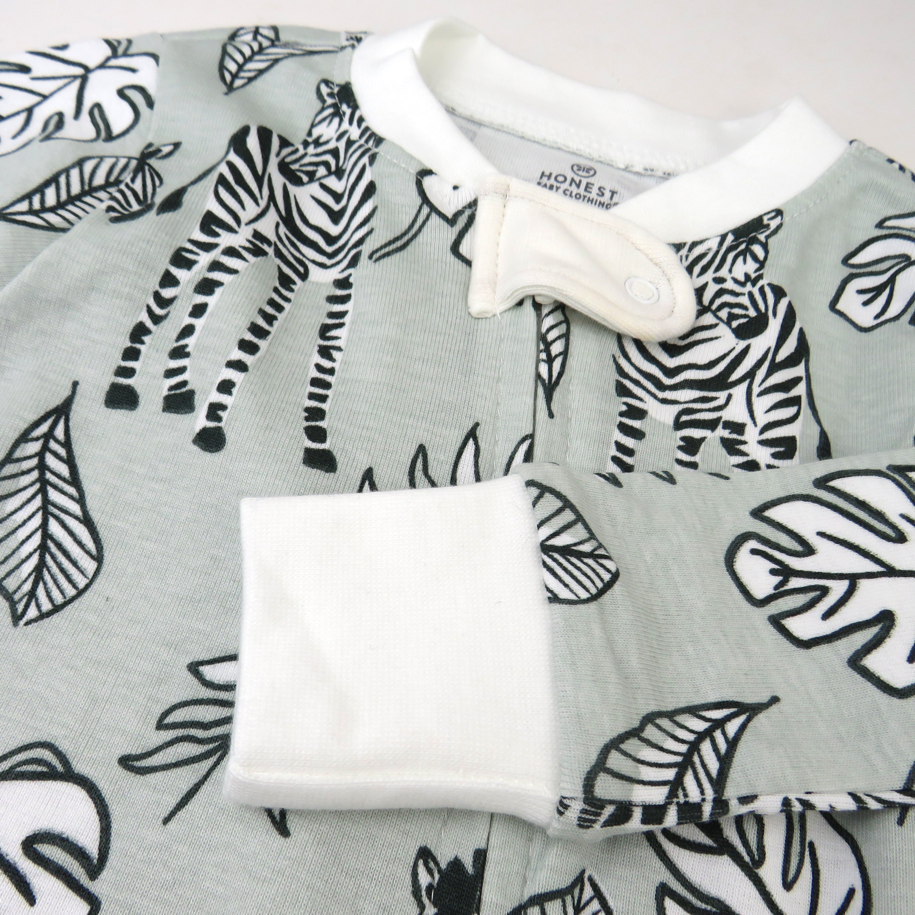 Organic Cotton Snug-Fit Footed Pajamas