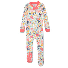 Organic Cotton Snug-Fit Footed Pajamas