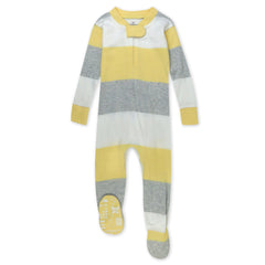 Organic Cotton Snug-Fit Footed Pajamas
