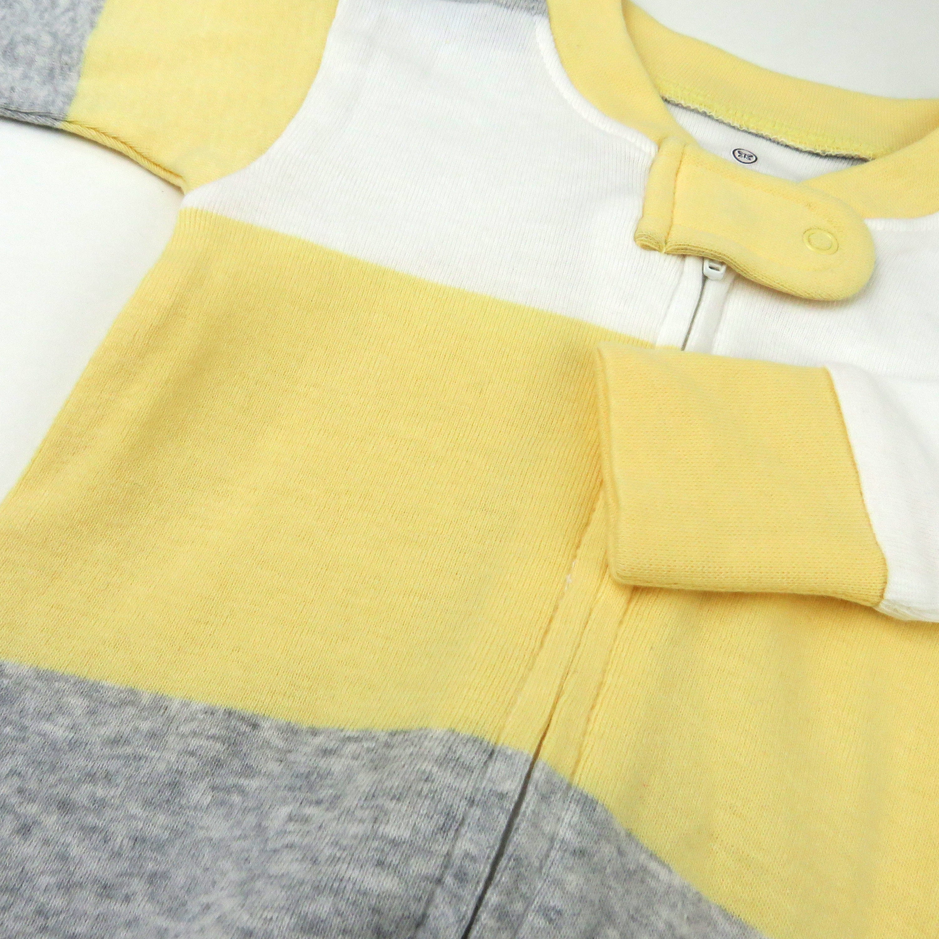 Organic Cotton Snug-Fit Footed Pajamas