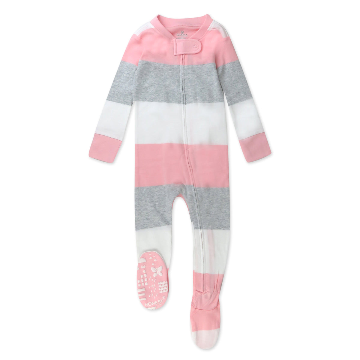 Organic Cotton Snug-Fit Footed Pajamas