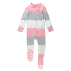 Organic Cotton Snug-Fit Footed Pajamas