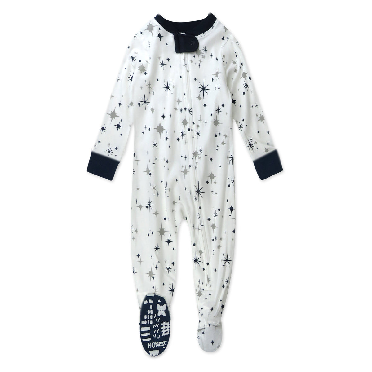Organic Cotton Snug-Fit Footed Pajamas
