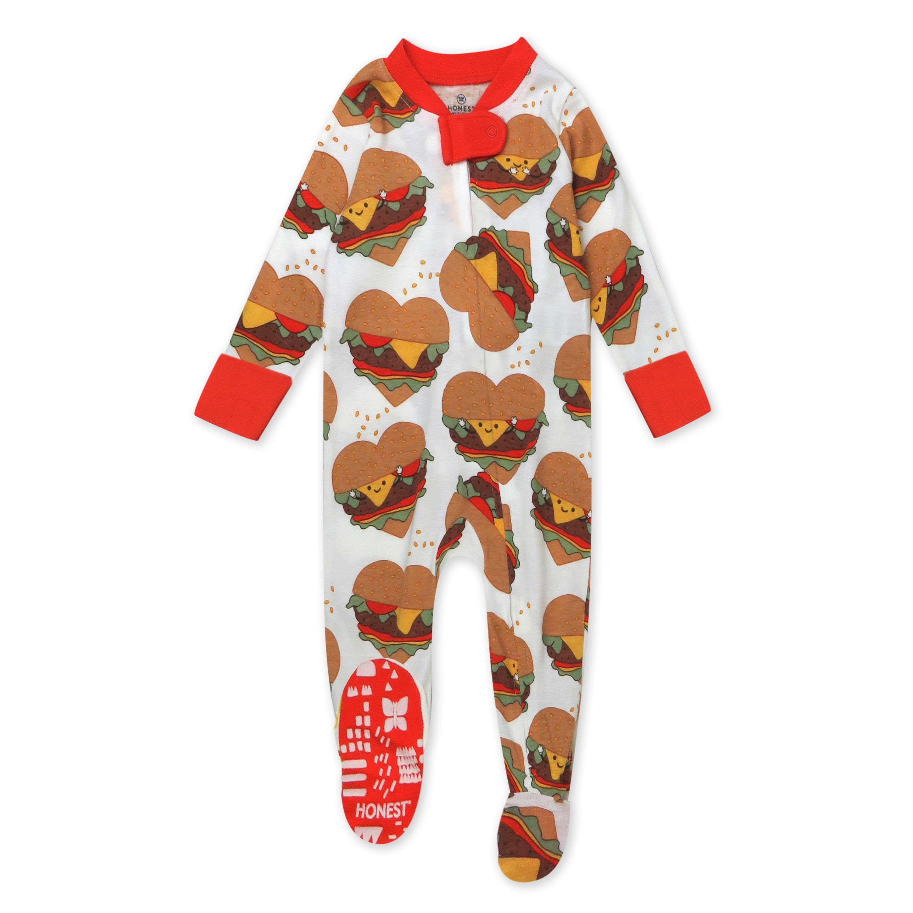 Organic Cotton Fun Foods Pajamas For Babies & Toddlers