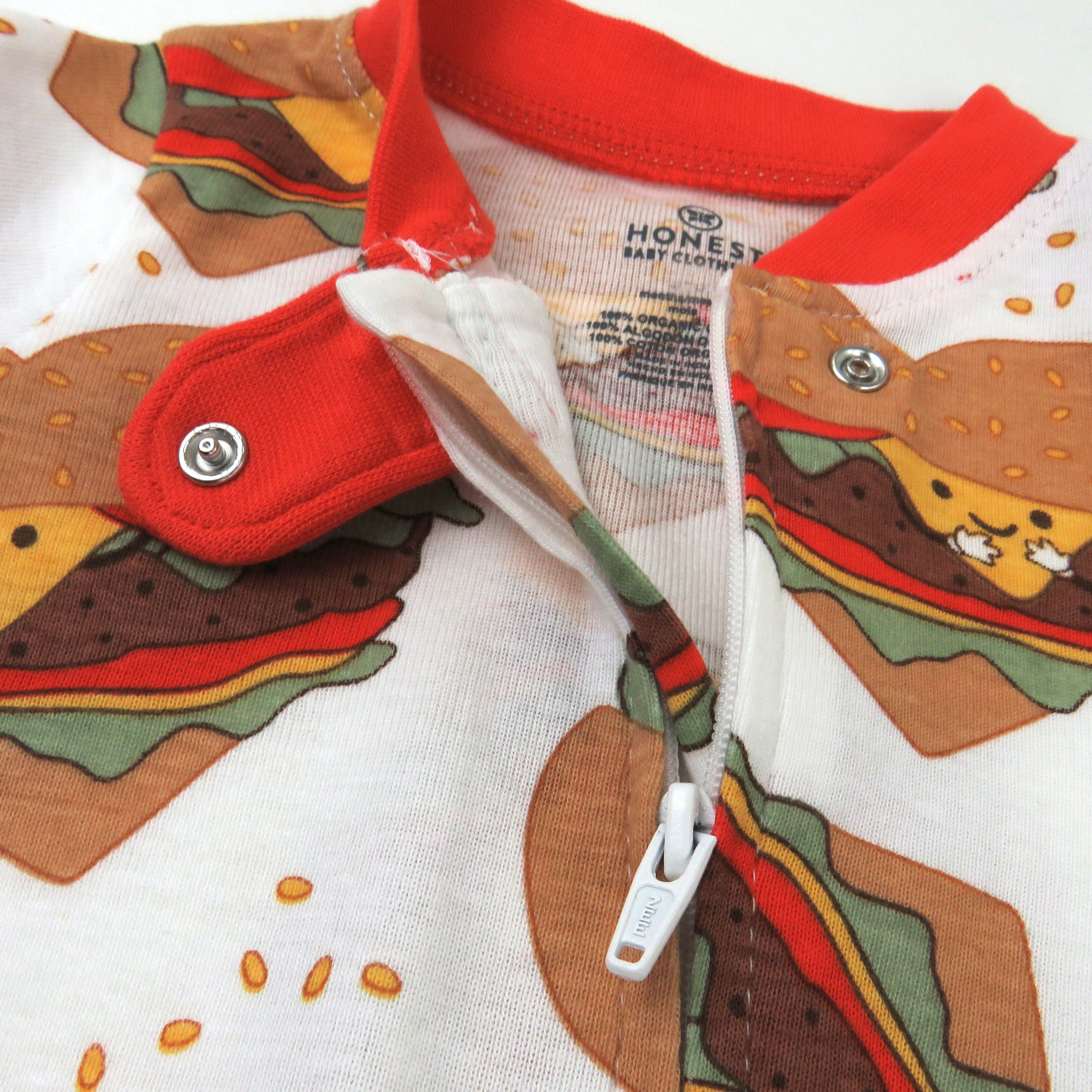 Organic Cotton Fun Foods Pajamas For Babies & Toddlers