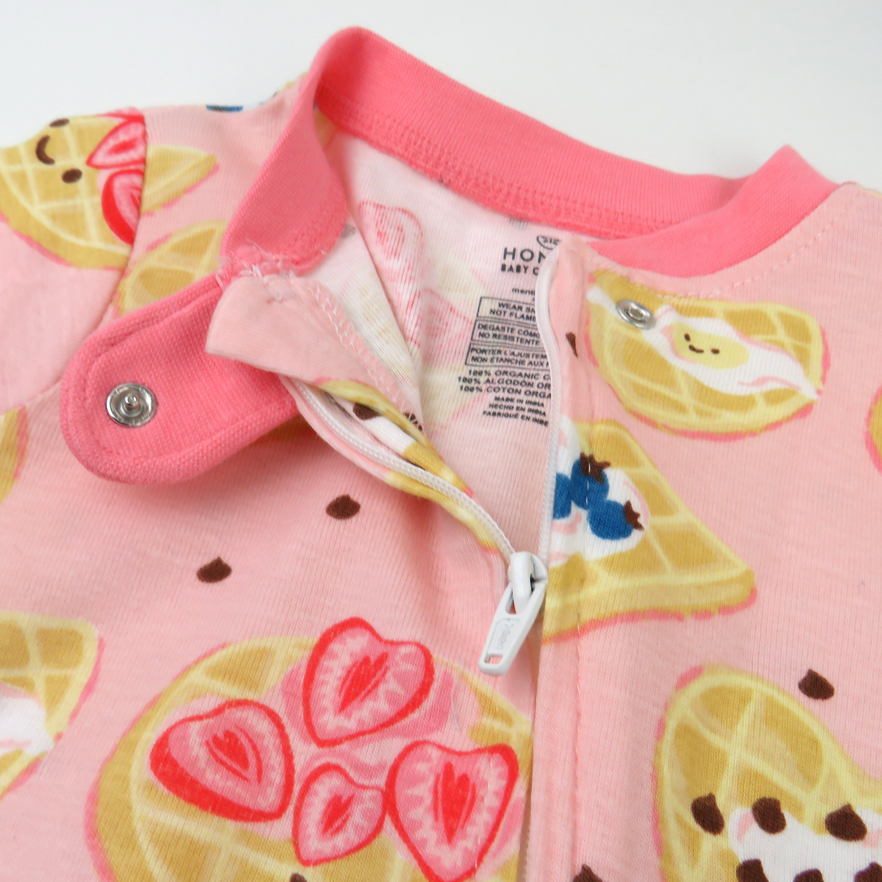 Organic Cotton Fun Foods Pajamas For Babies & Toddlers