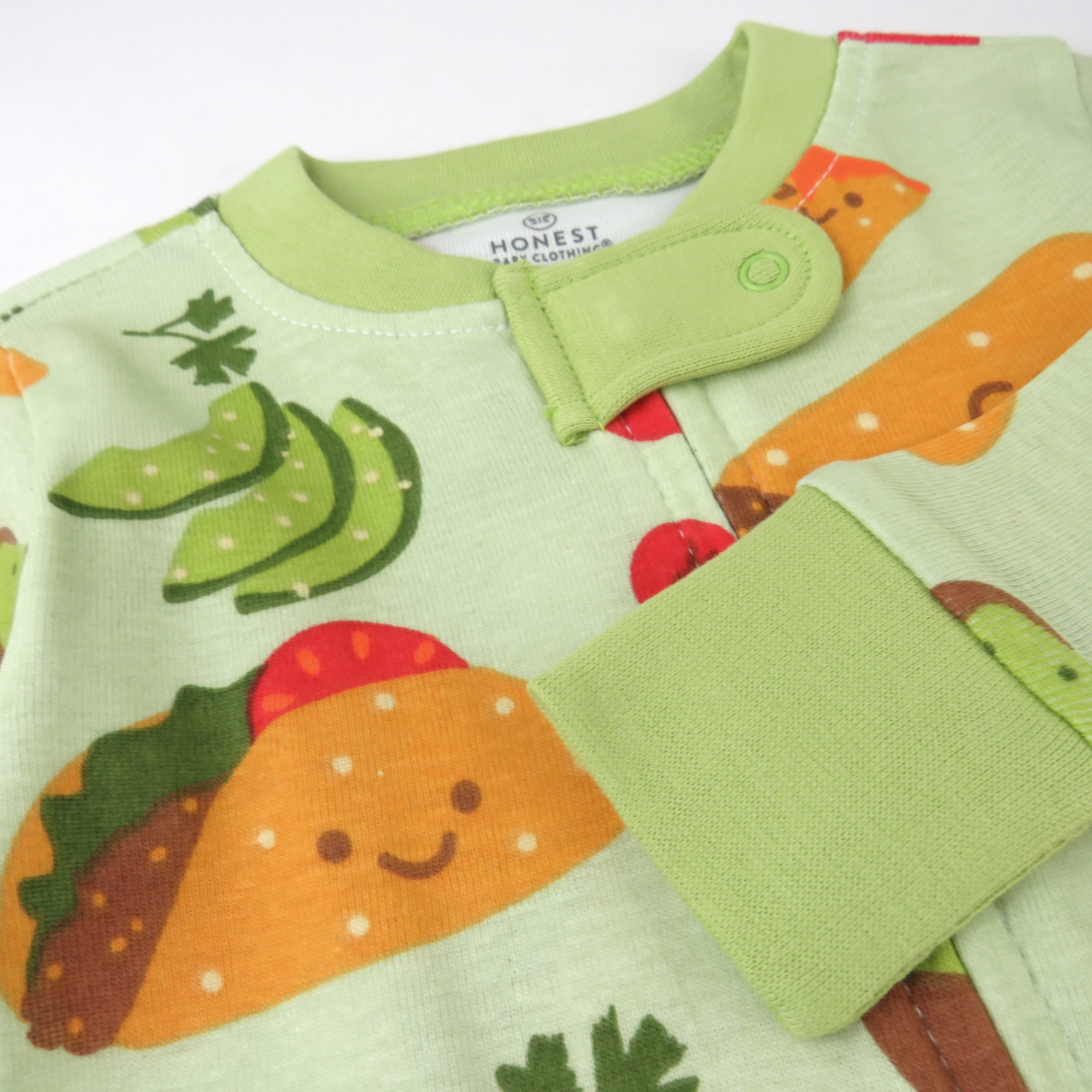 Organic Cotton Fun Foods Pajamas For Babies & Toddlers