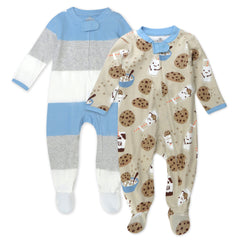 2-Pack Organic Cotton Sleep & Plays