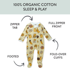 2-Pack Organic Cotton Sleep & Plays