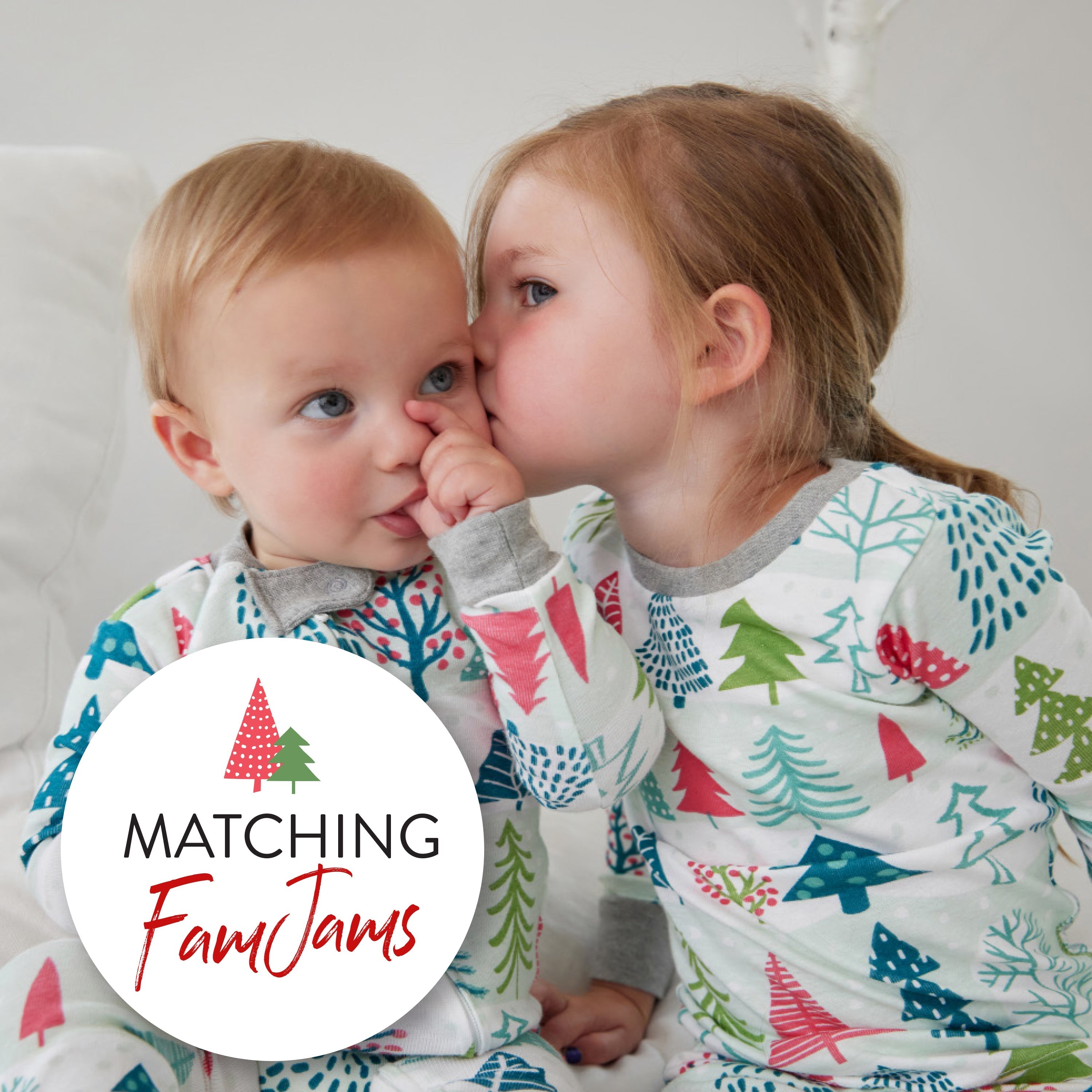 4-Piece Organic Cotton Holiday PJ Set