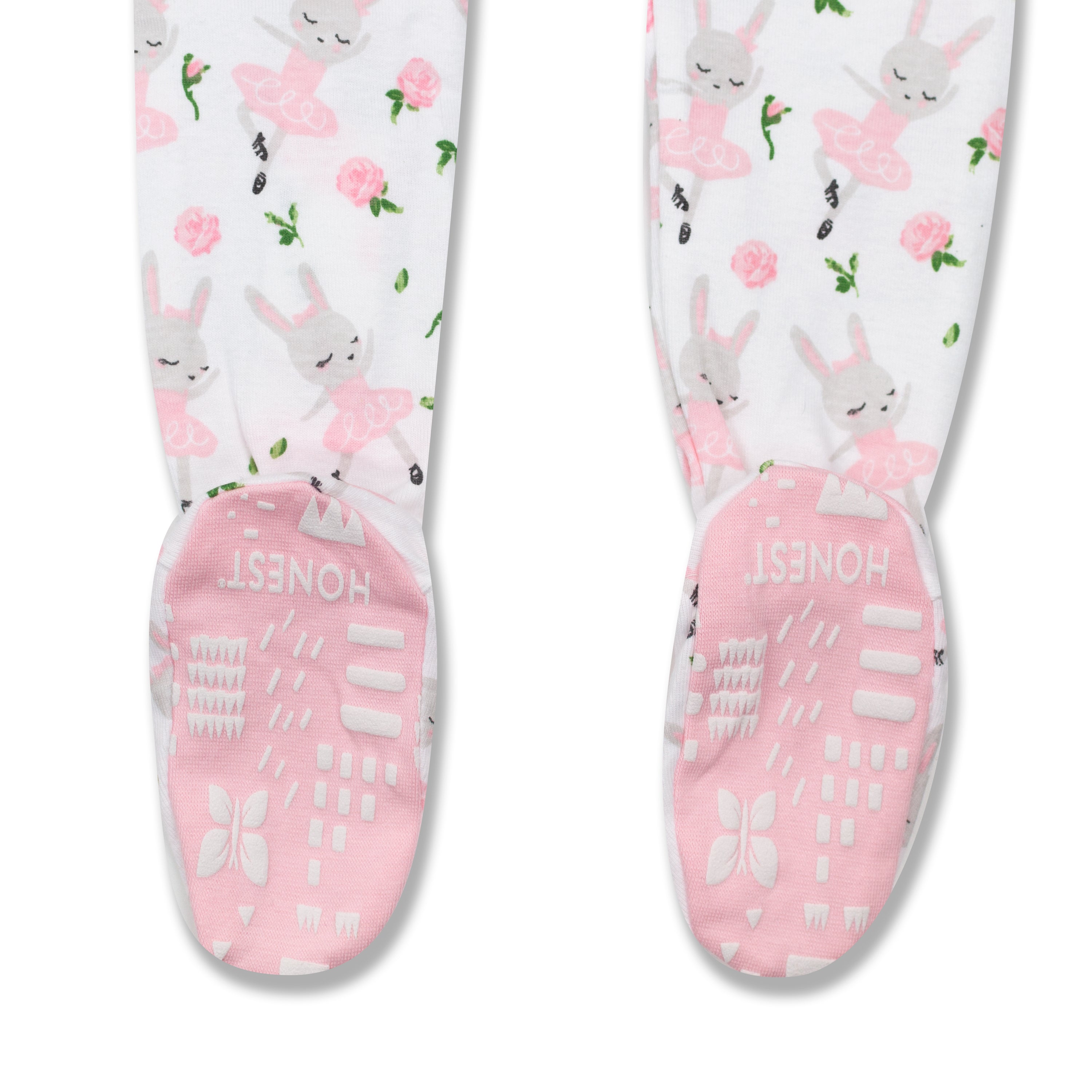 2-Pack Organic Cotton Snug-Fit Footed Pajamas