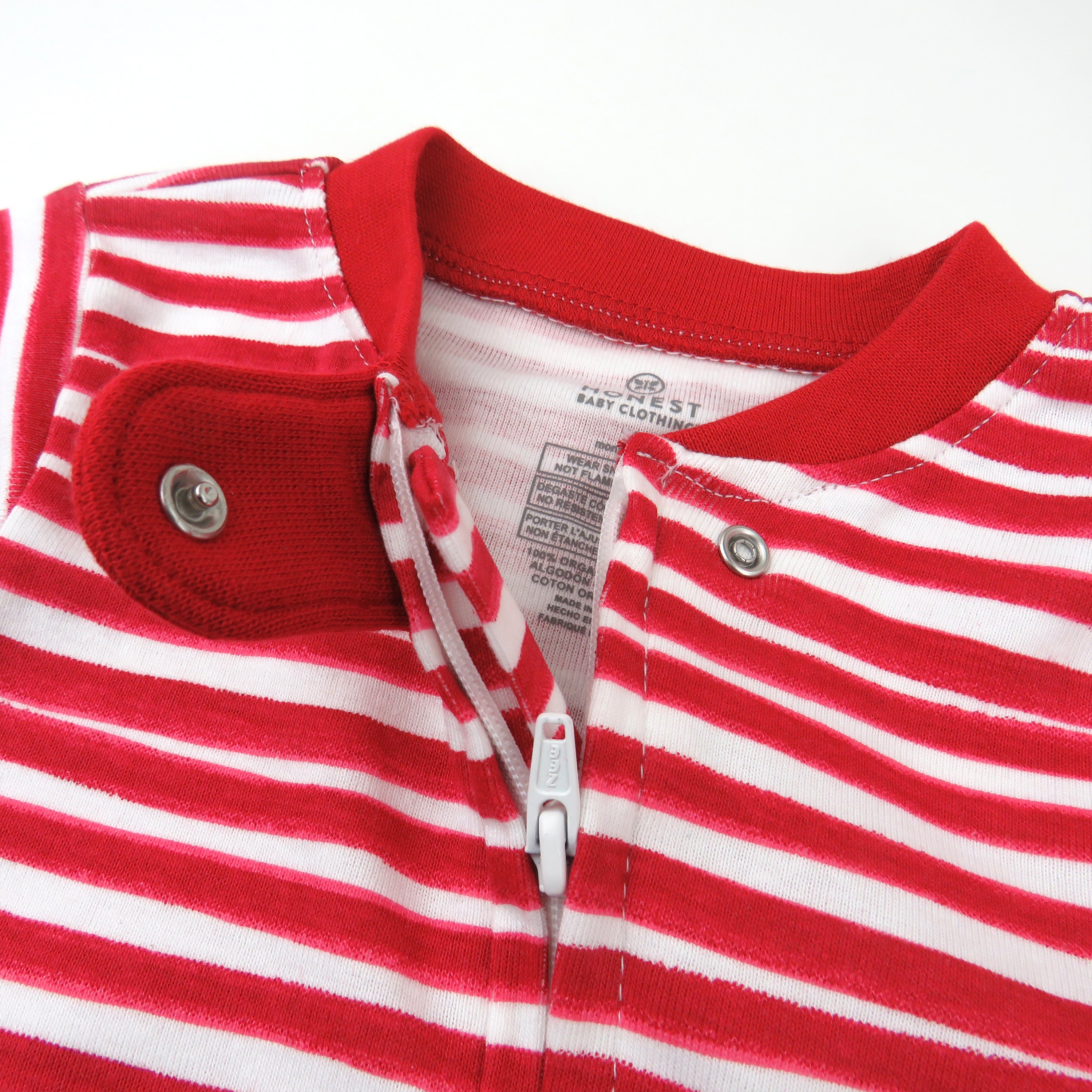 2-Pack Organic Cotton Holiday Snug-Fit Footed Pajamas