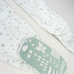 2-Pack Organic Cotton Snug-Fit Footed Pajamas