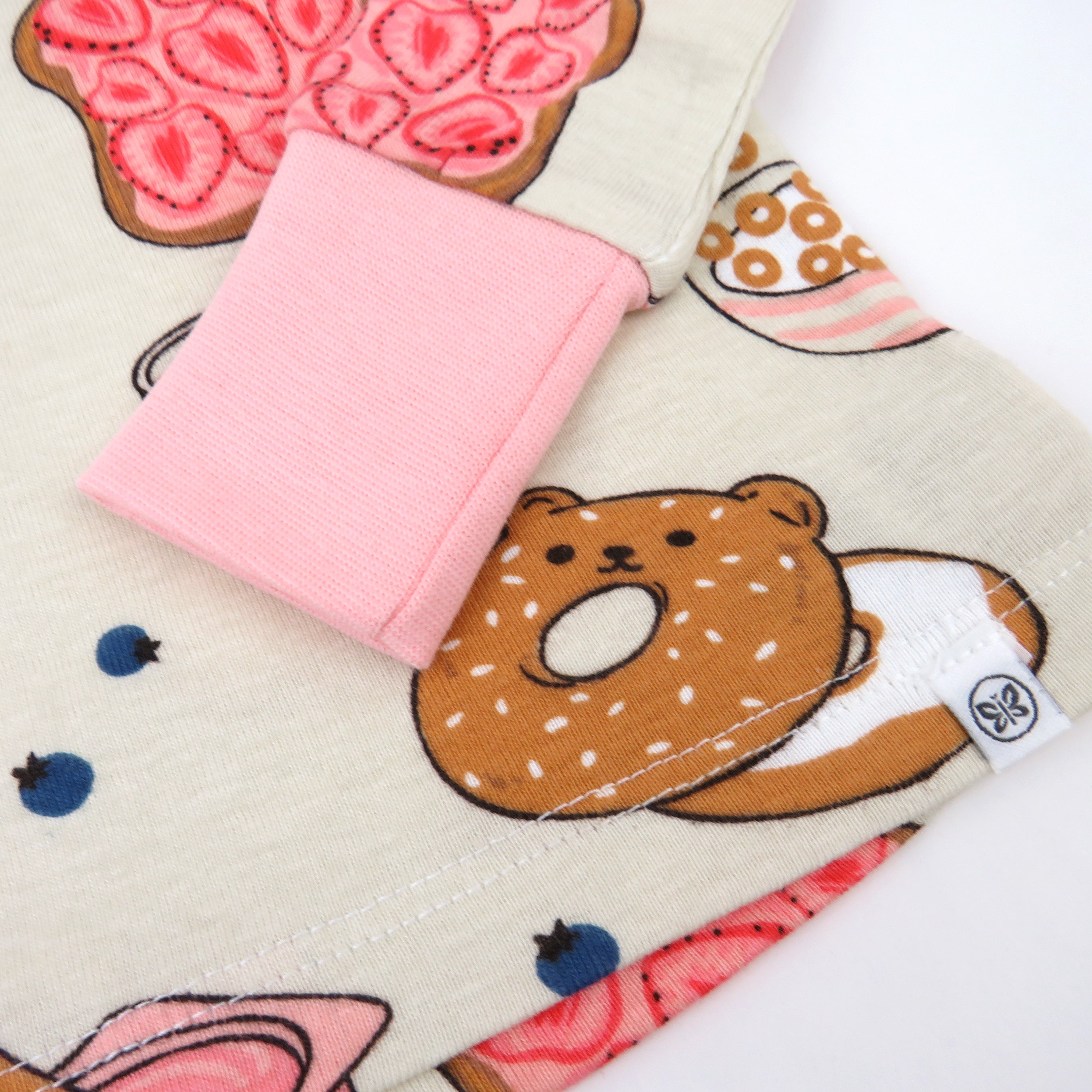 Organic Cotton Fun Foods Pajamas For Babies & Toddlers