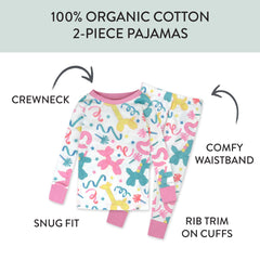 2-Piece Organic Cotton Pajamas