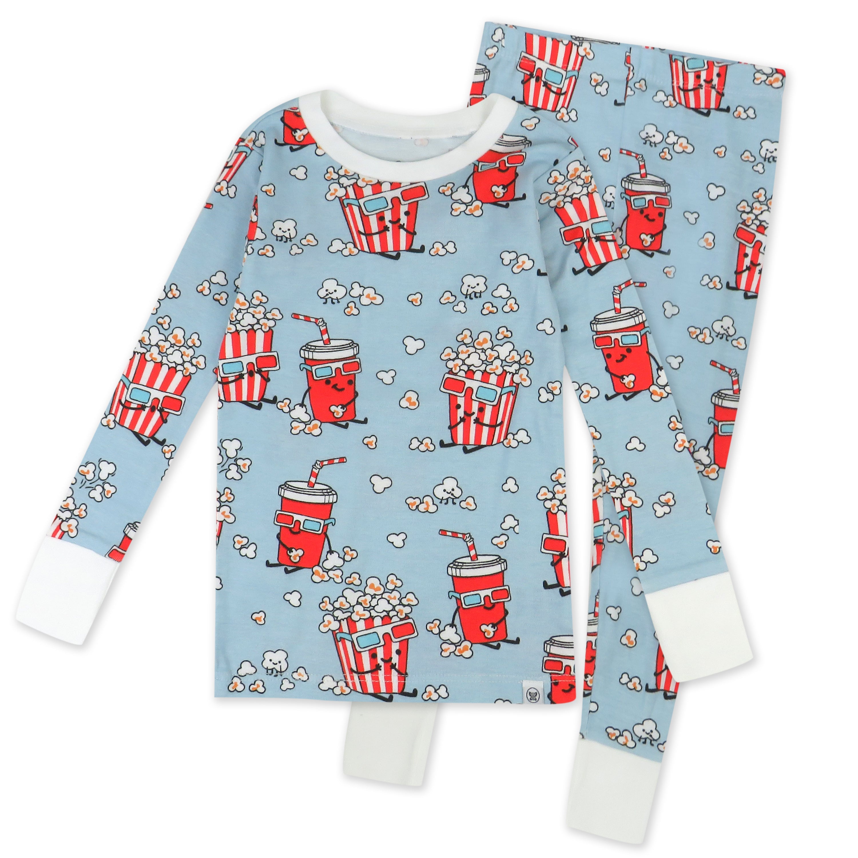 Organic Cotton Fun Foods Pajamas For Babies & Toddlers