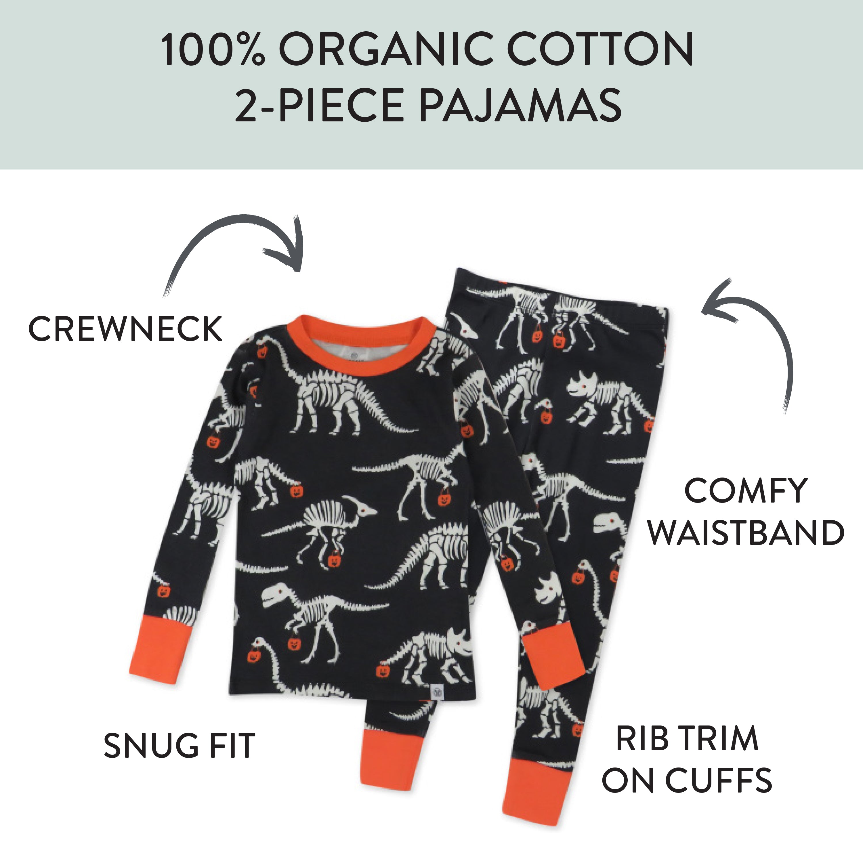 Organic Cotton Holiday Matching Family Pajamas