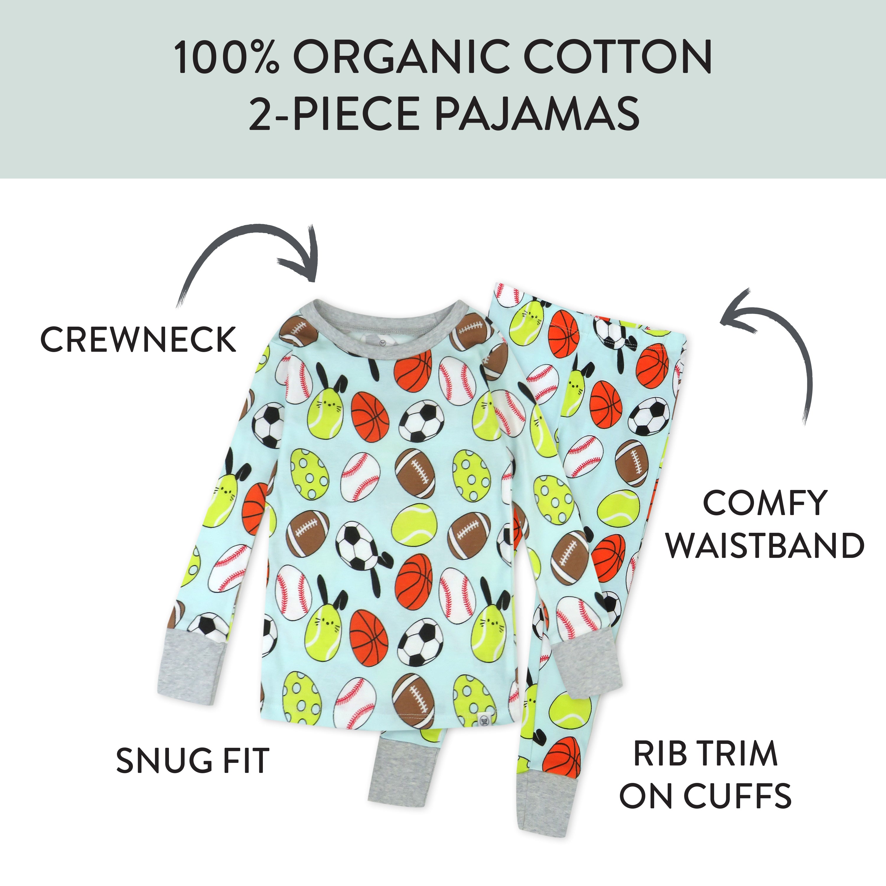 Organic Cotton Celebration Pajamas