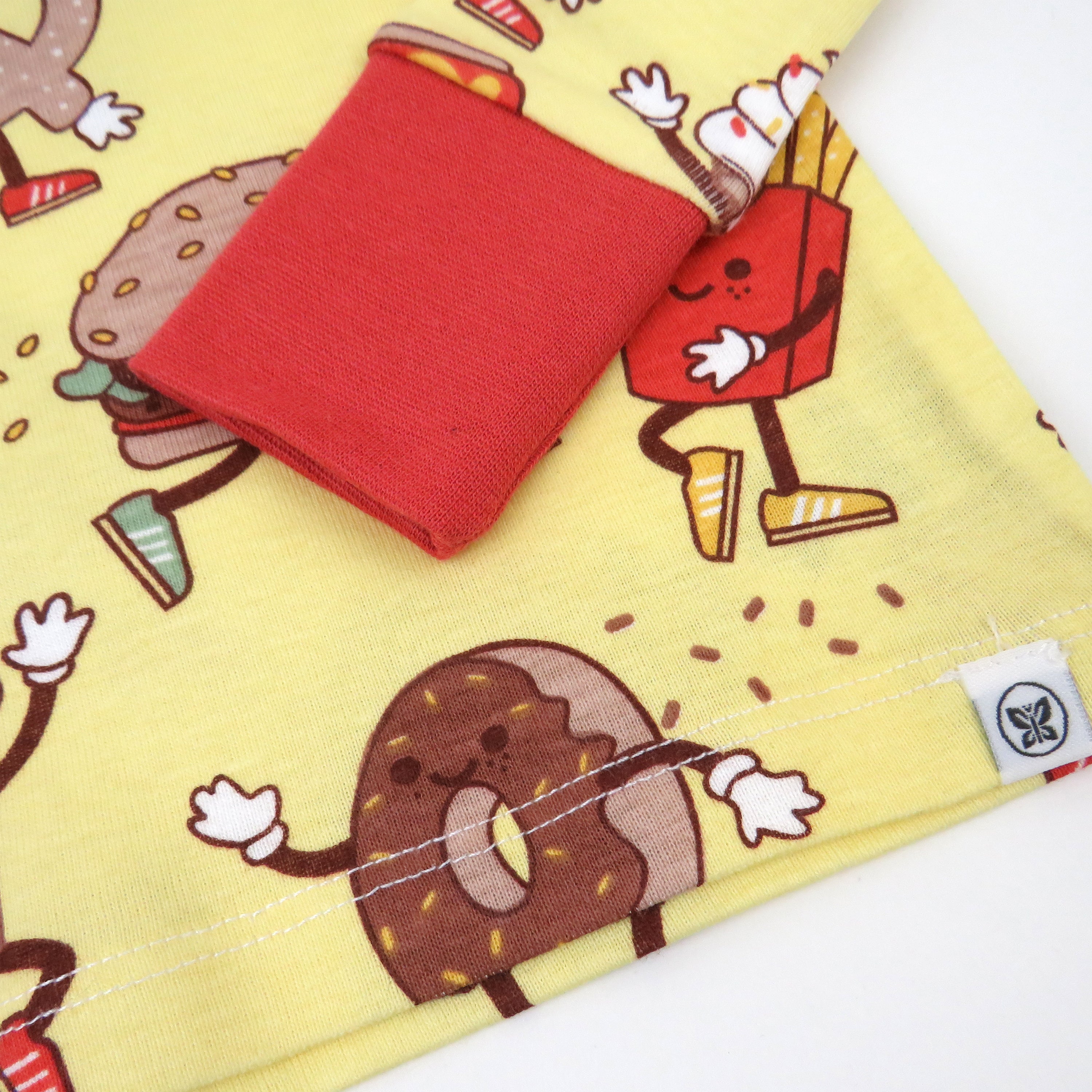 Organic Cotton Fun Foods Pajamas For Babies & Toddlers