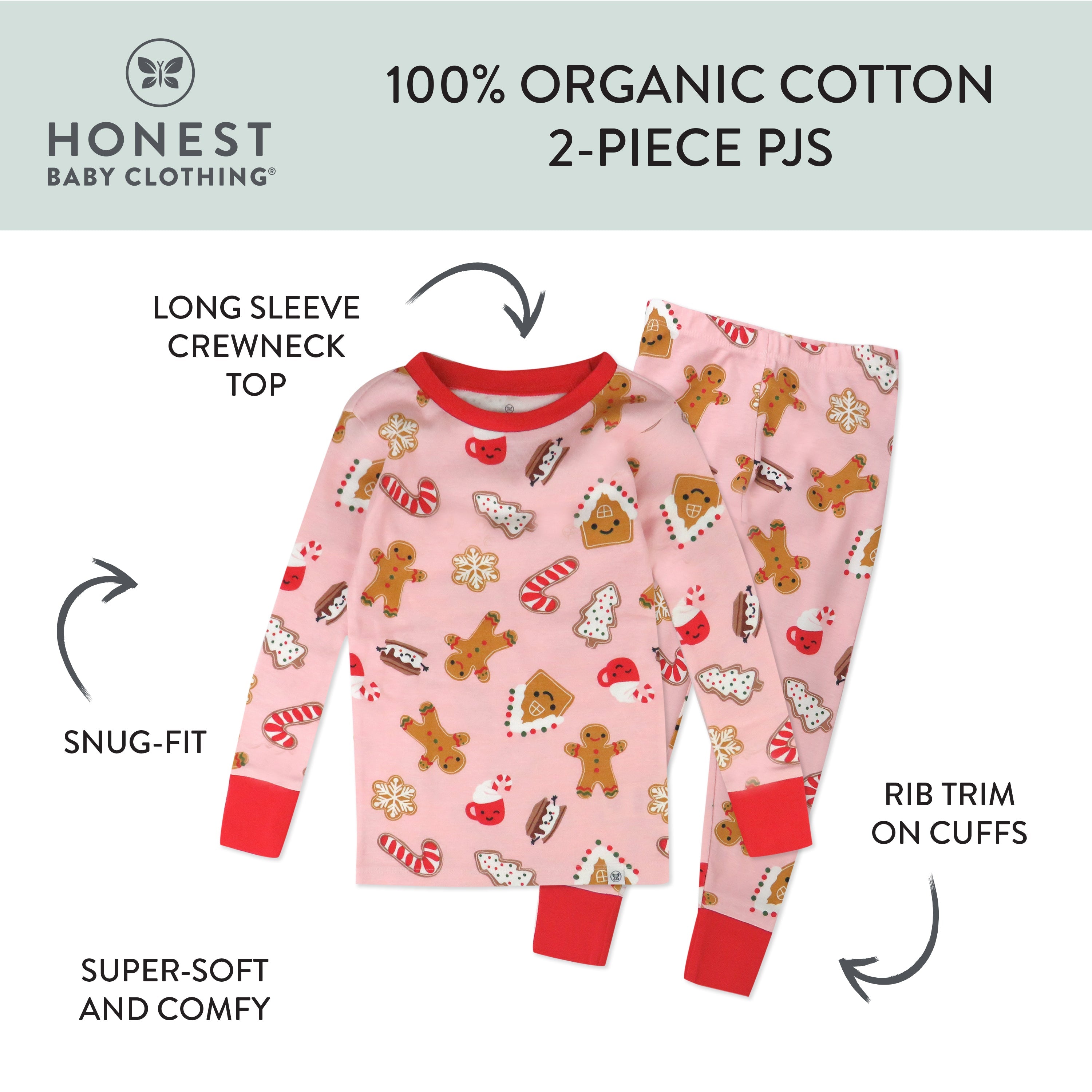 Organic Cotton Holiday Pajamas