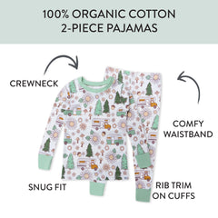 2-Piece Organic Cotton Pajamas