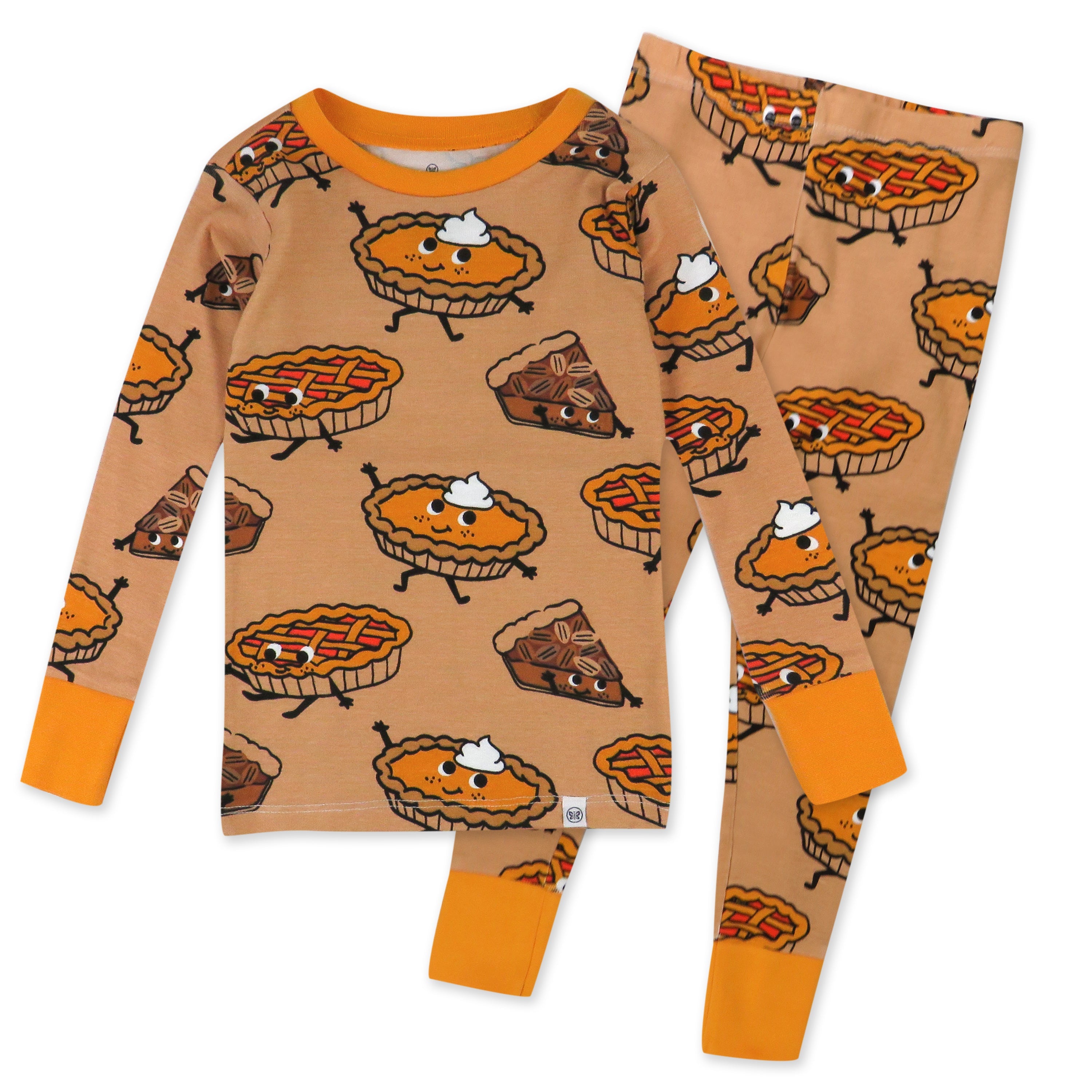 Organic Cotton Fun Foods Pajamas For Babies & Toddlers