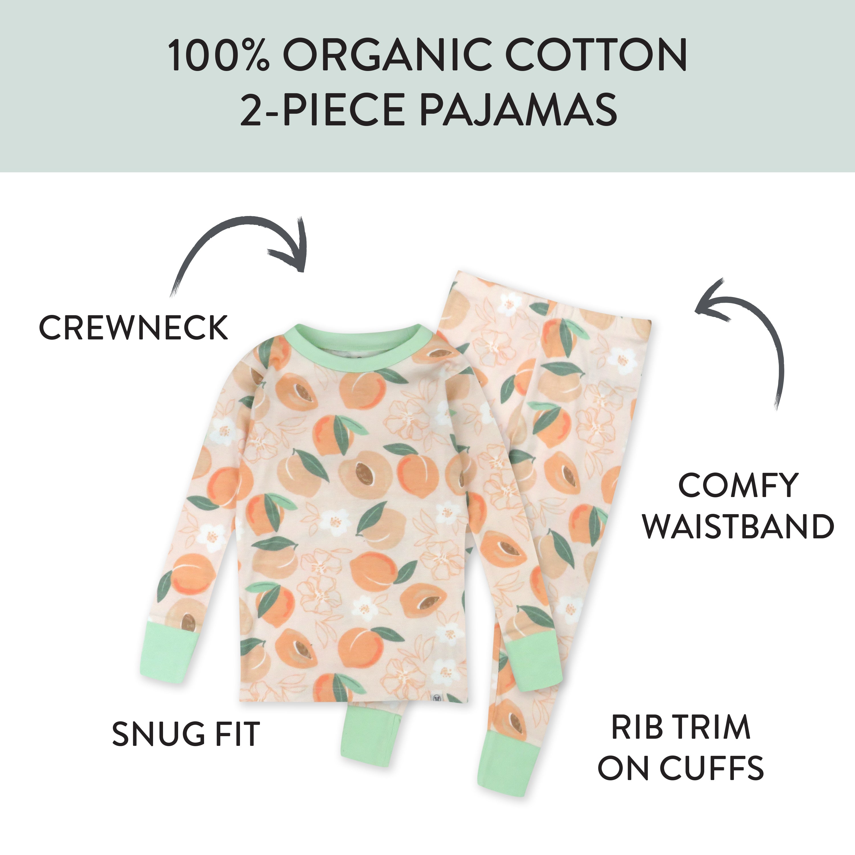 2-Piece Organic Cotton Pajamas