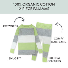 2-Piece Organic Cotton Pajamas