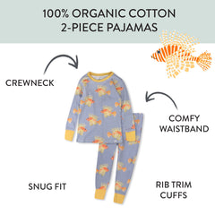 2-Piece Organic Cotton Pajamas