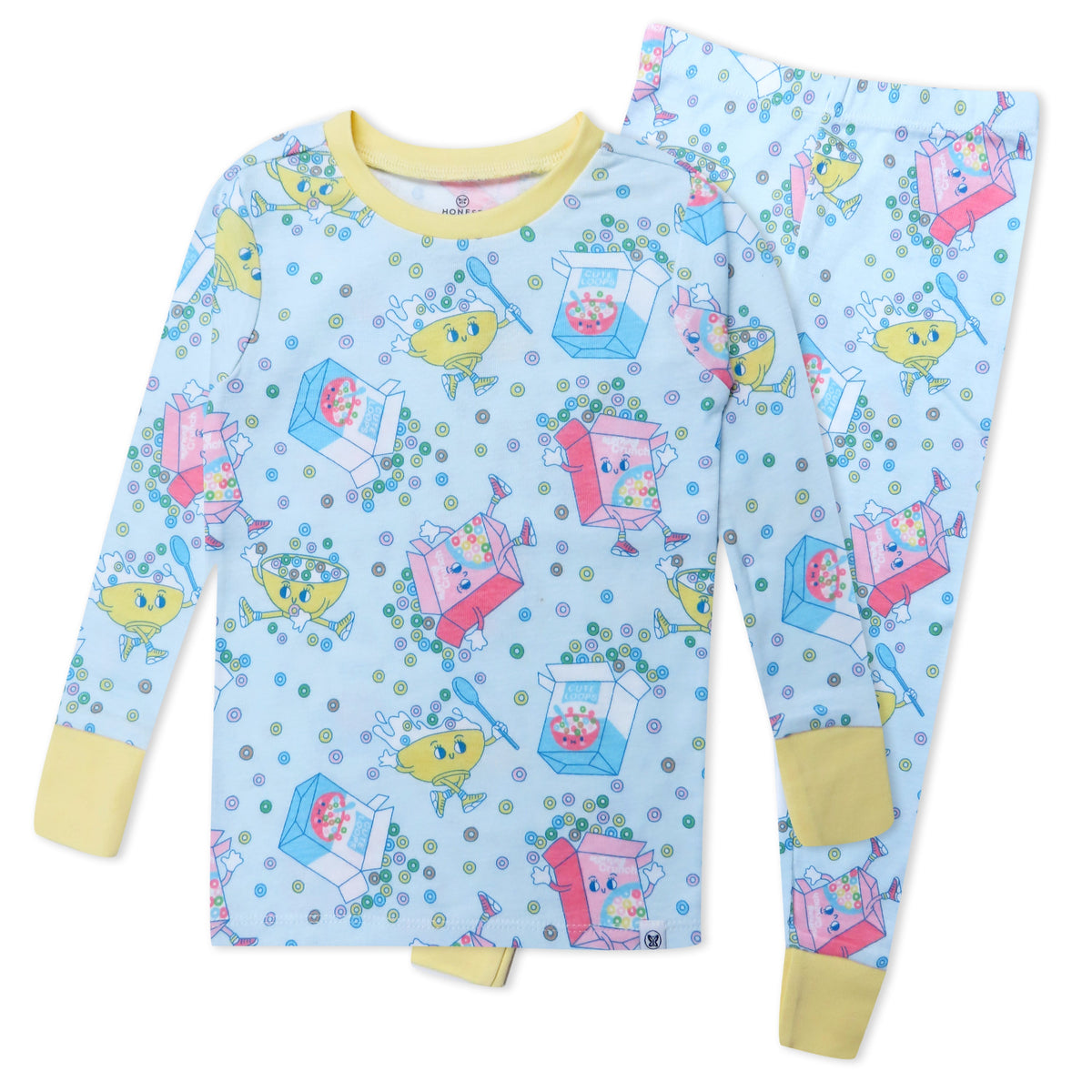 Organic Cotton Fun Foods Pajamas For Babies & Toddlers