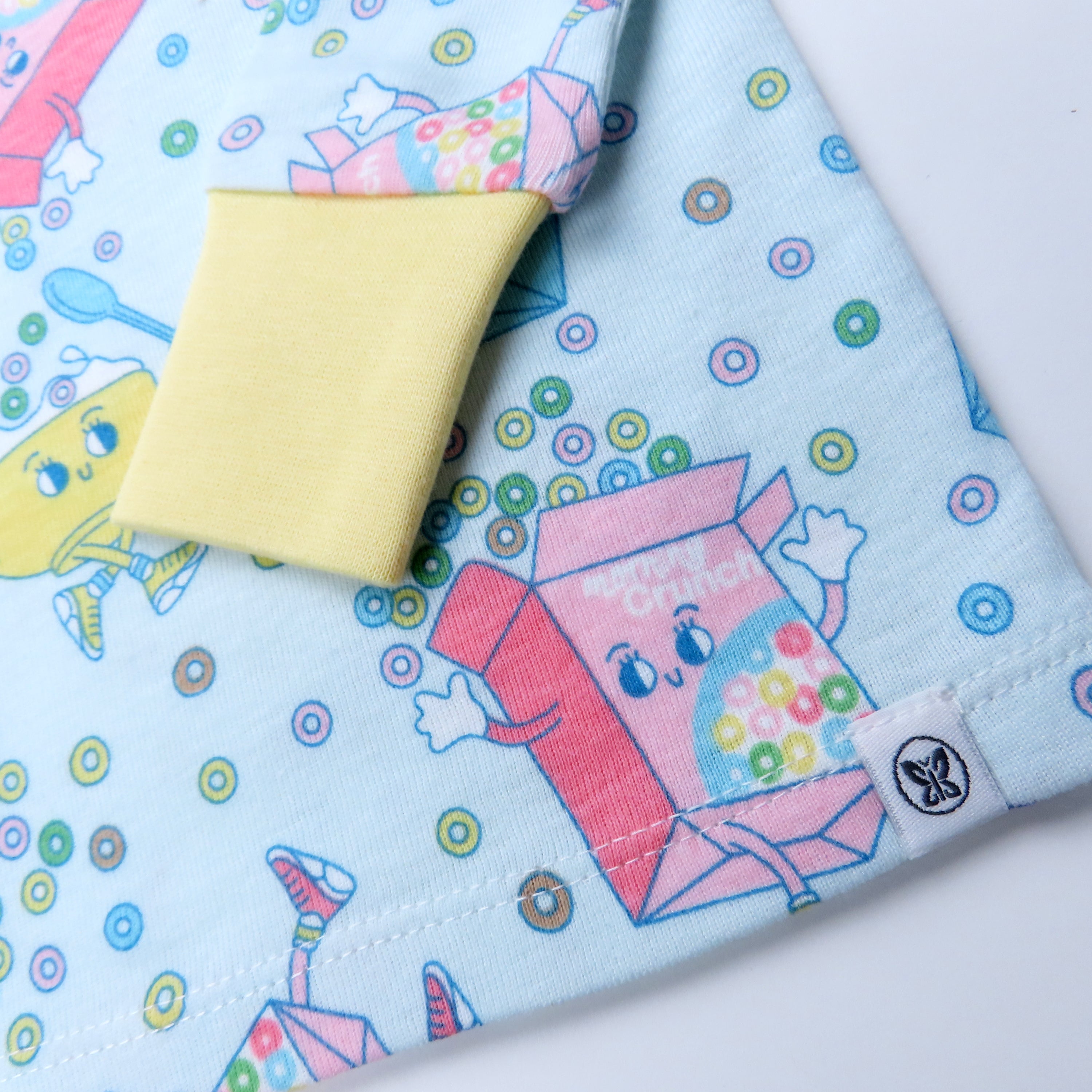 Organic Cotton Fun Foods Pajamas For Babies & Toddlers