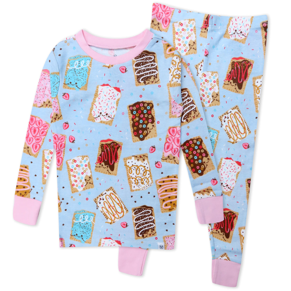 Organic Cotton Fun Foods Pajamas For Babies & Toddlers