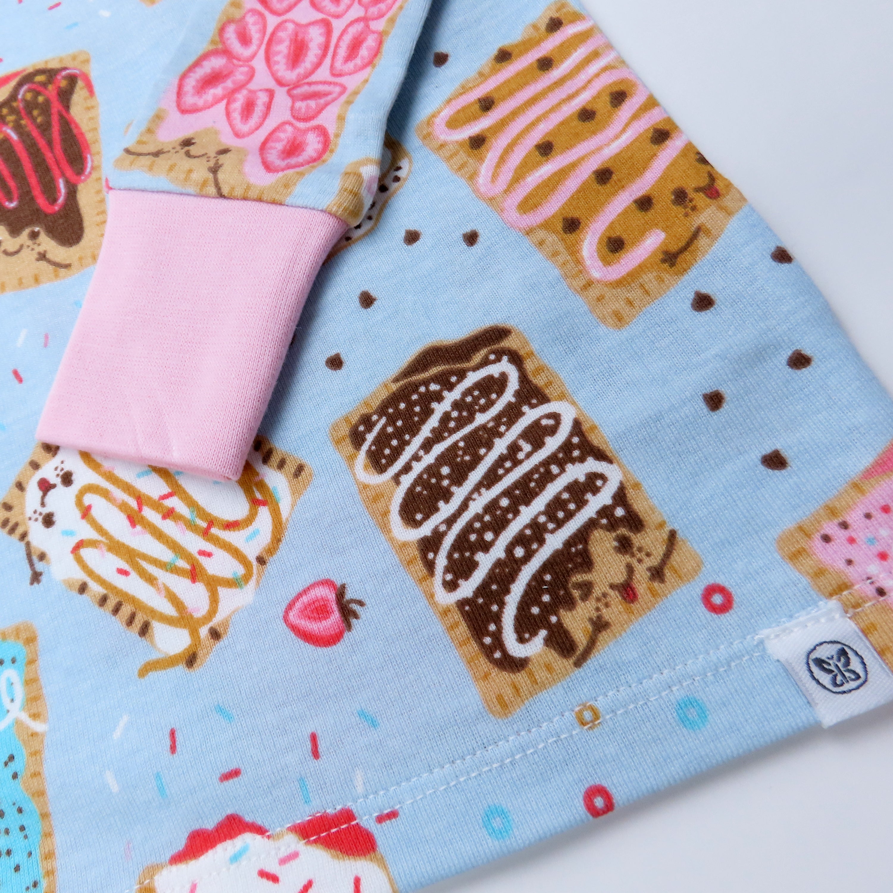 Organic Cotton Fun Foods Pajamas For Babies & Toddlers