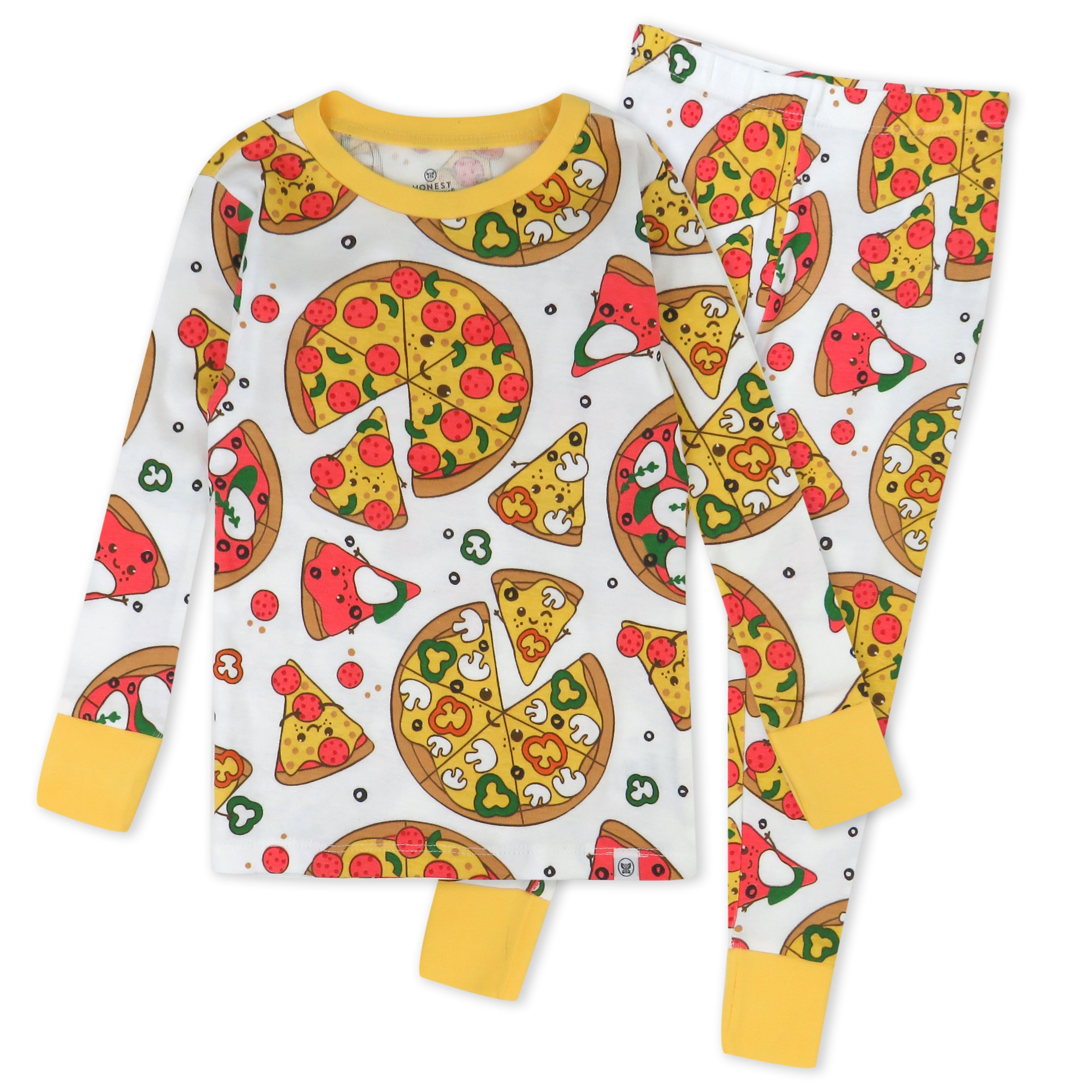 Organic Cotton Fun Foods Pajamas For Babies & Toddlers