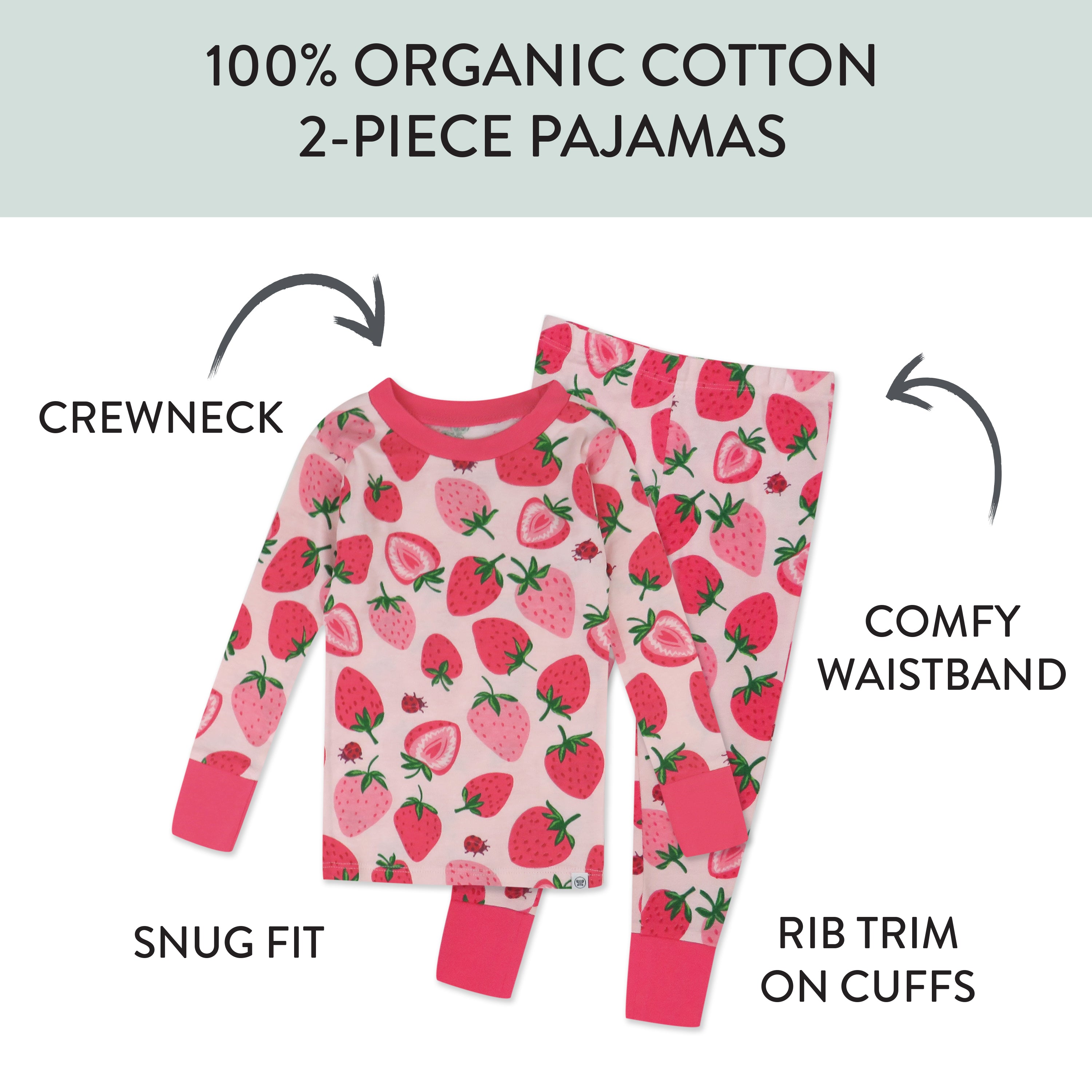 2-Piece Organic Cotton Pajamas