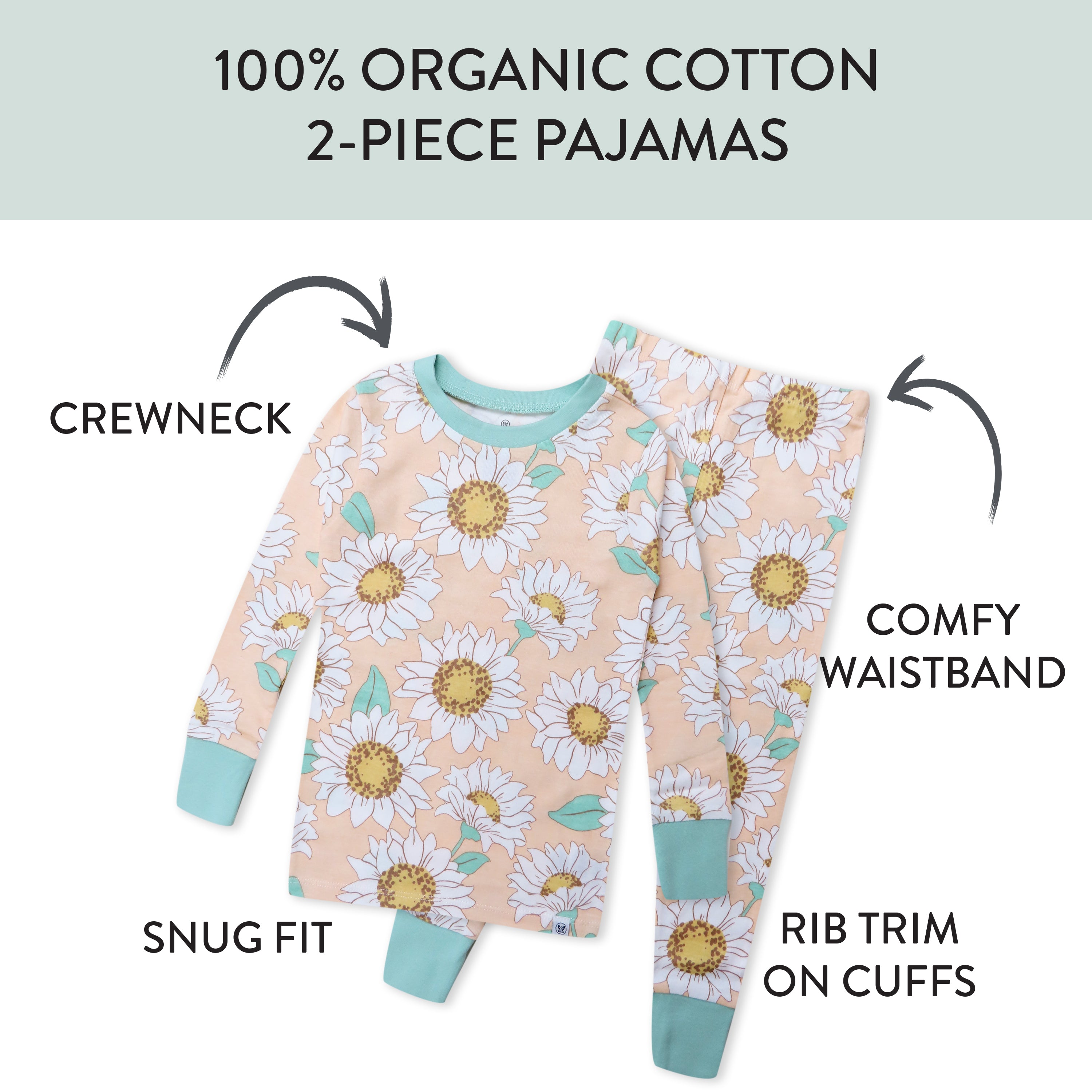 2-Piece Organic Cotton Pajamas