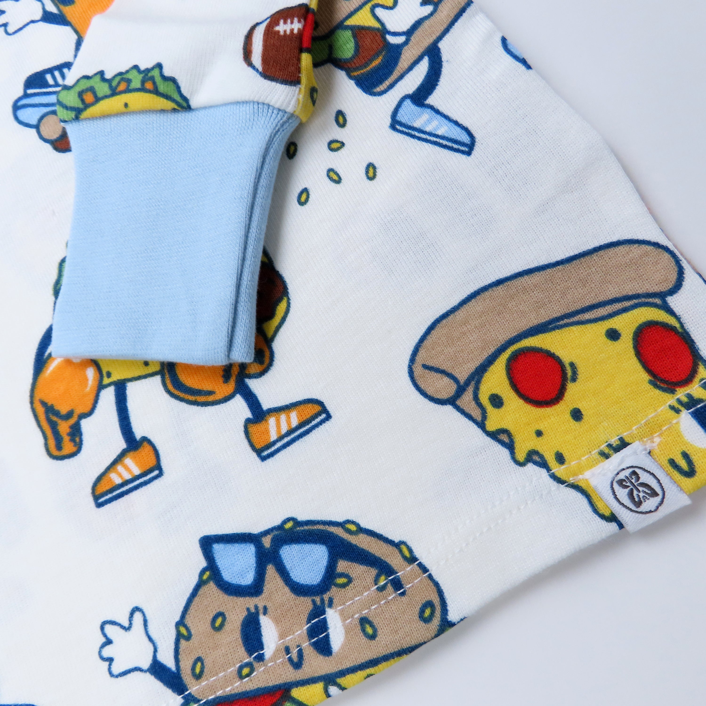 Organic Cotton Fun Foods Pajamas For Babies & Toddlers